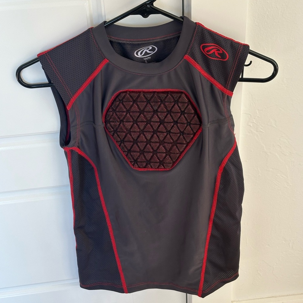Rawlings Kids' D-Flexion Compression Protective Baseball Undershirt